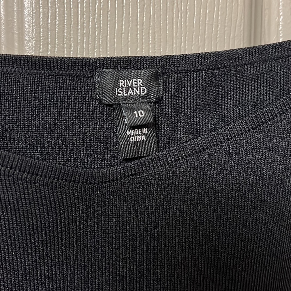 NWT River Island Puff Sleeve Knit Top - Picture 10 of 11
